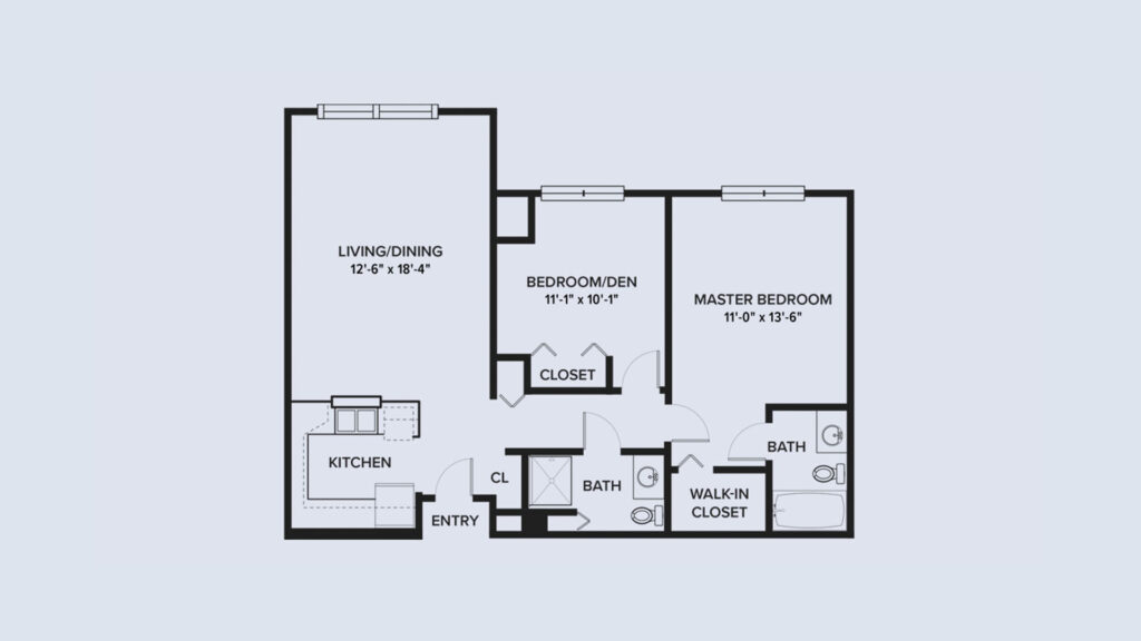 Assisted Living Two-Bedroom B