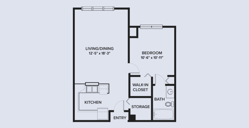 Assisted Living One-Bedroom C