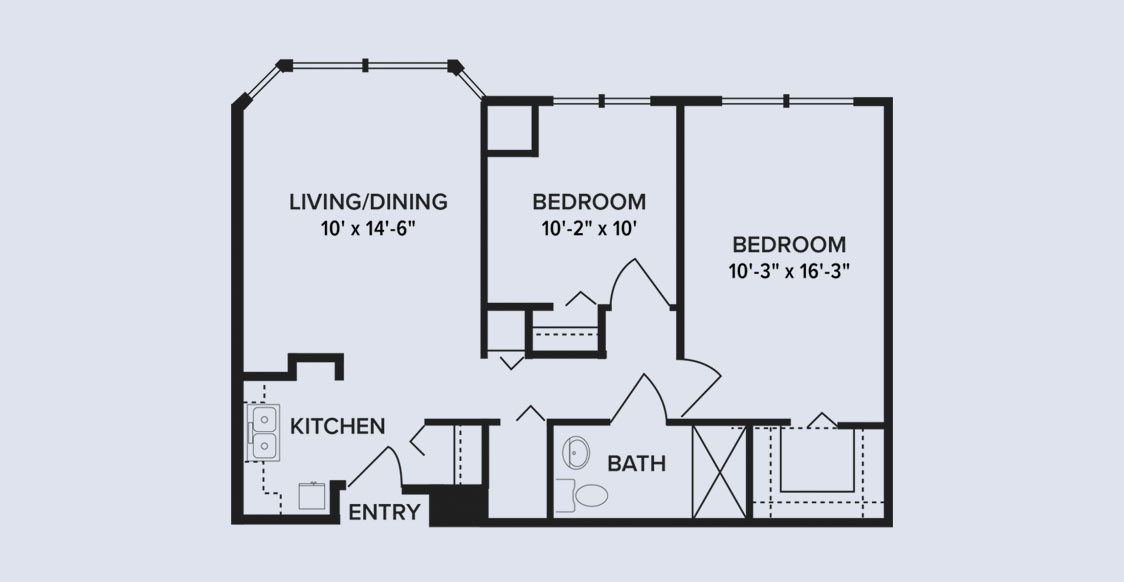 Two-Bedroom A