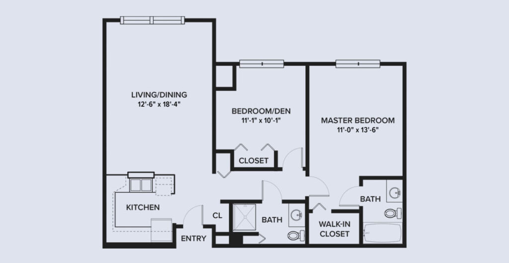 Assisted Living Two-Bedroom B