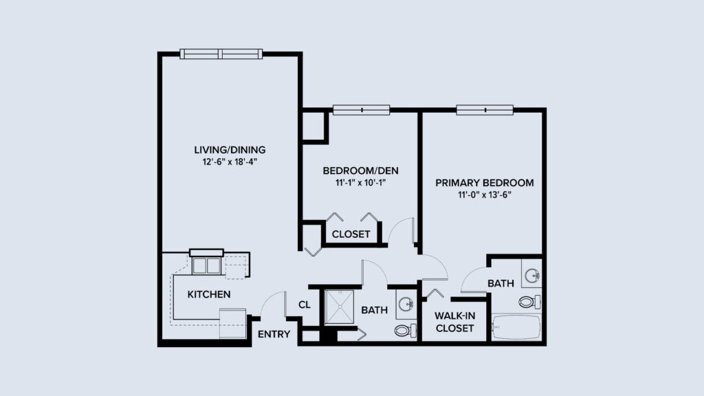 Assisted Living Two-Bedroom B