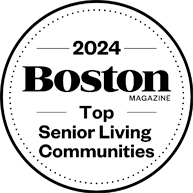Boston Magazine senior living badge