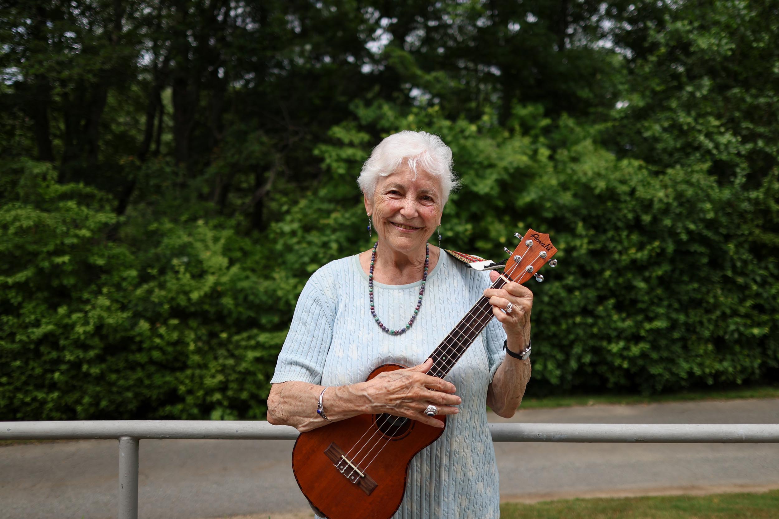 Ukulele Club Founder, Resident Trudy