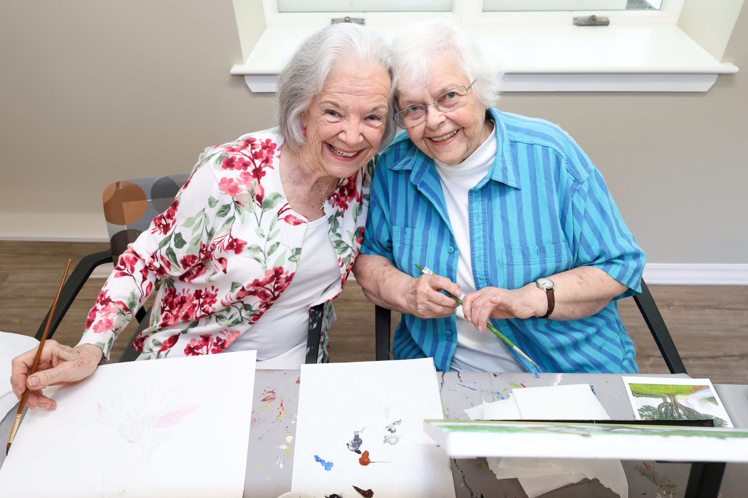 Celeste Hurley and Gunilla Knutson