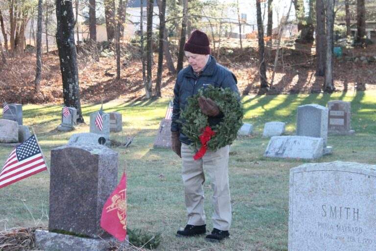 New Pond Village Resident veteran John Medailleu