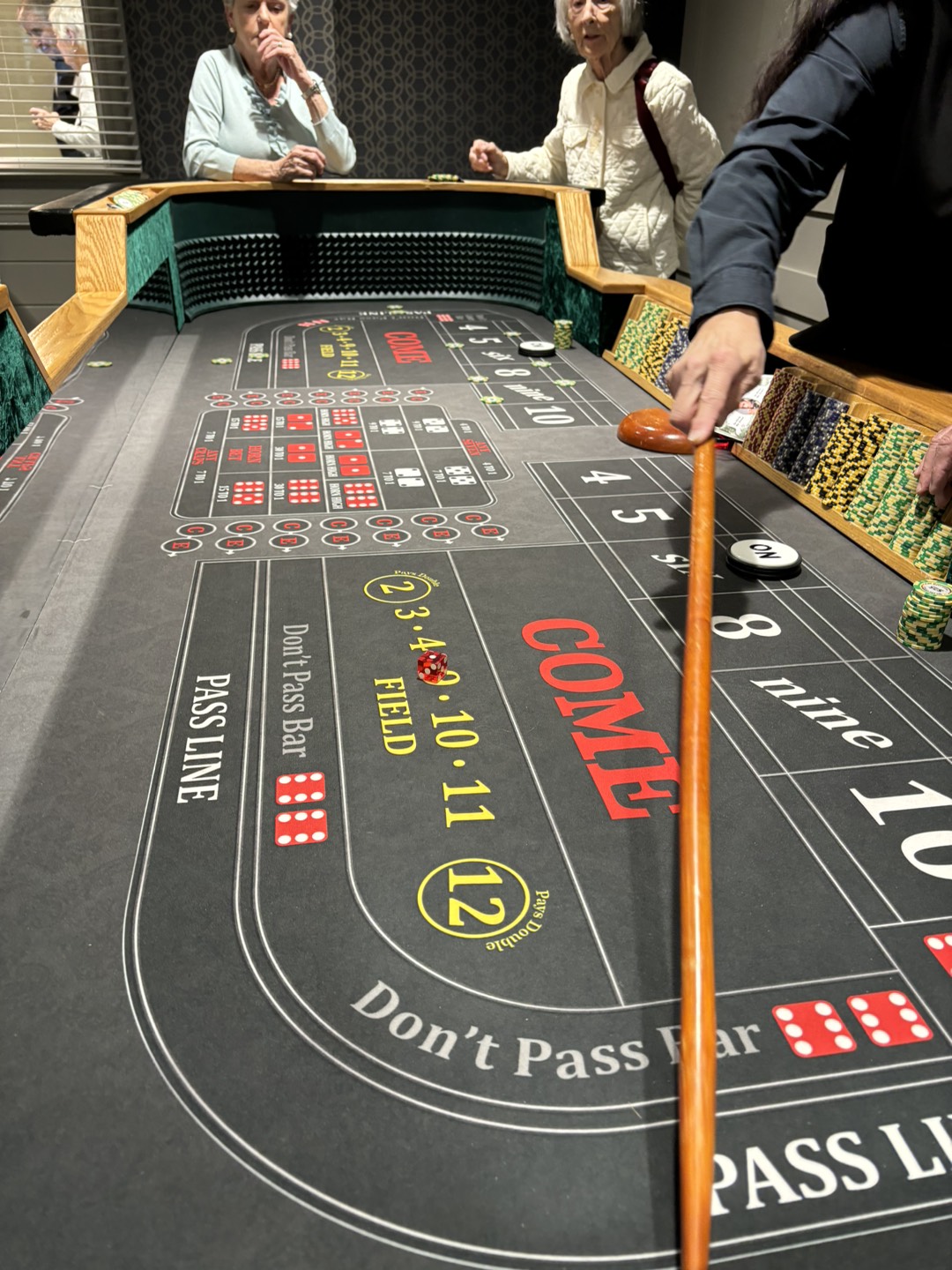 All bets were on fun as guests gathered around the roulette table, adding a little casino flair to our Roaring ’20s celebration.