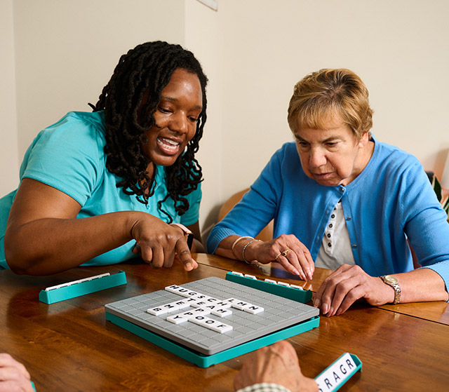 New Pond Village memory care resident